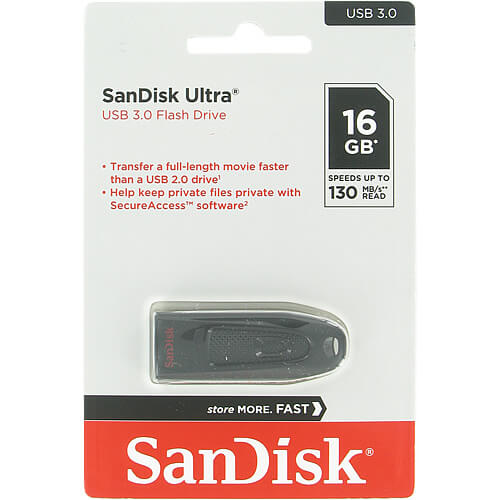 SanDisk Ultra - Clé USB 16Go