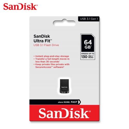 SanDisk Ultra Fit - Clé USB 64Go