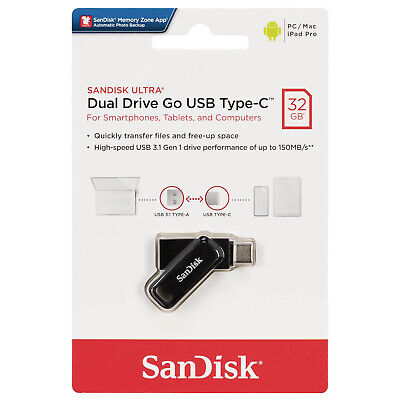 SanDisk DualDrive Go - Clé USB 32Go