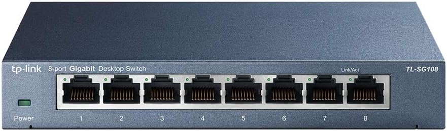 TP-link - Switch 8 Ports Gigabit Métallique 