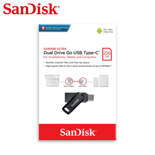 SanDisk DualDrive Go - Clé USB 256Go