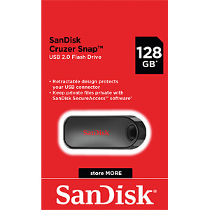 SanDisk Cruzer Snap - Clé USB 128Go